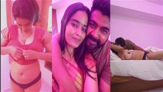 Sexy Mallu Wife Nude & Sari Fucking in OYO – XXX Tamil Video